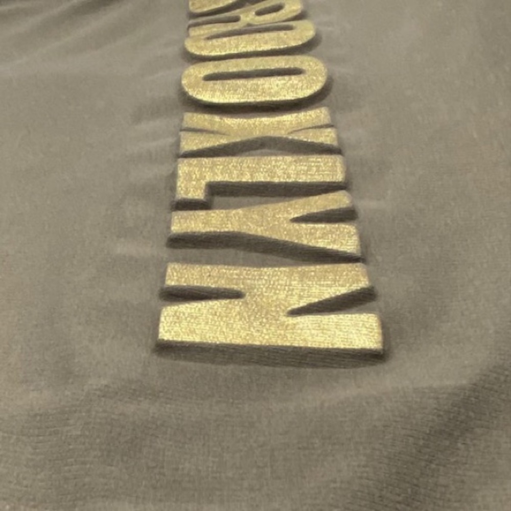 SAY WHAT? Army Green Hooded Cropped Sweatshirt Small - Picture 5 of 7